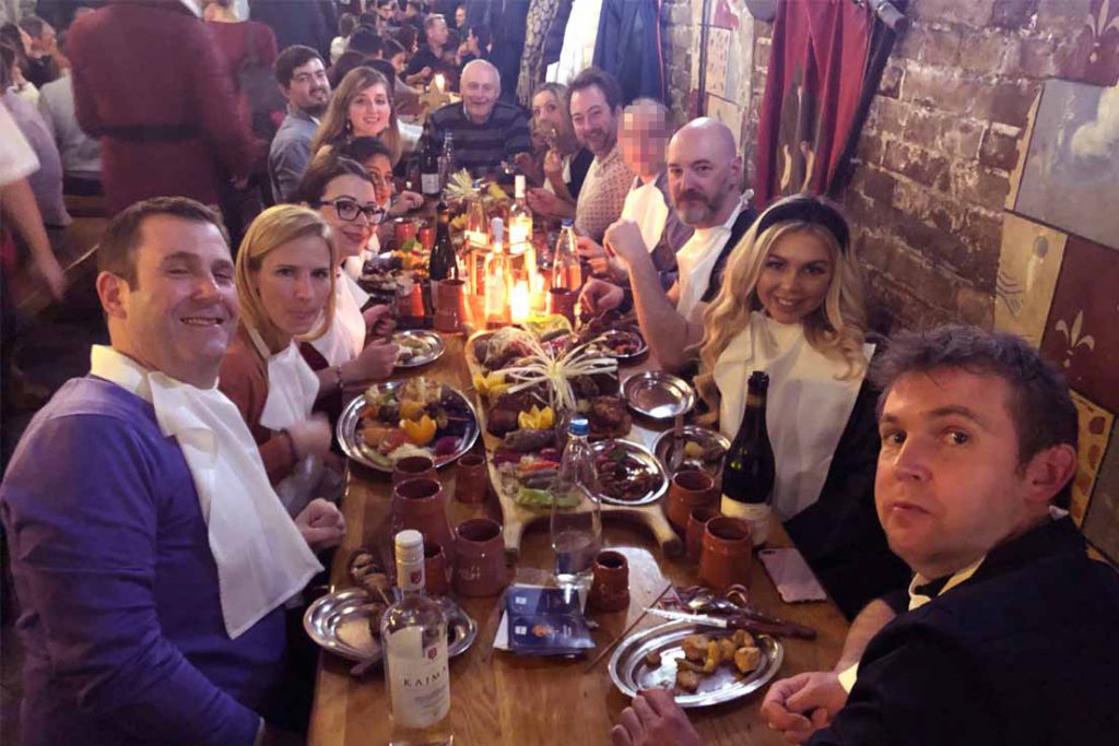 Verve Christmas party 2019 dinner