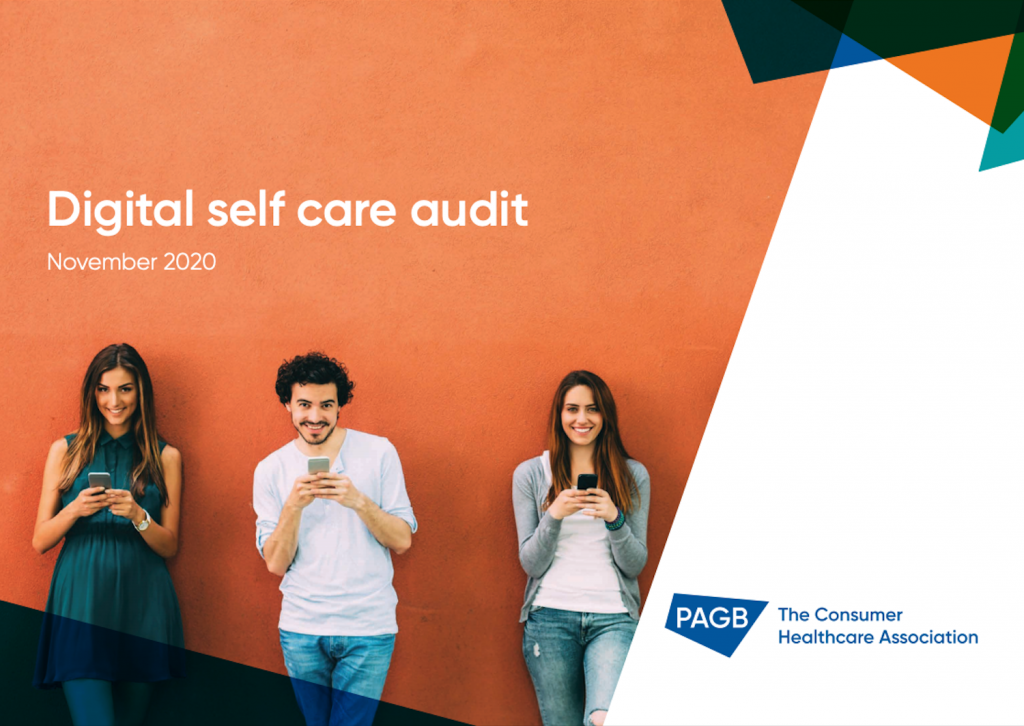 Digital self care audit PAGB cover page